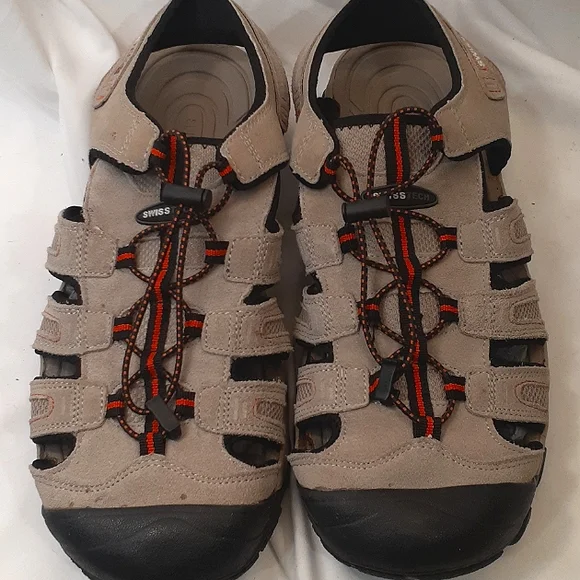 Tech Men’s Sandals Swiss Tech Black Red Sandals Men main image 4